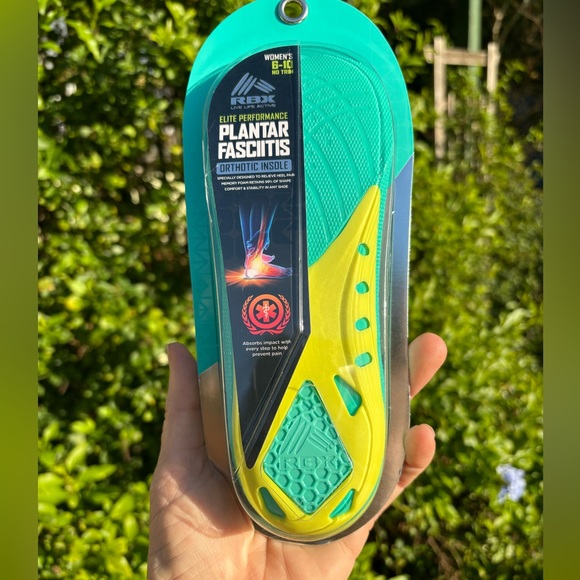 Elite Performance Plantar Rbx Orthotic Insole Rbx Plantar